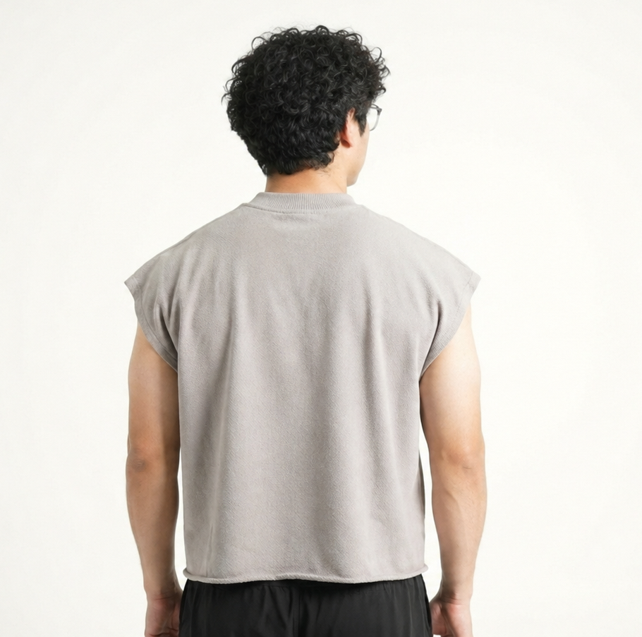 Men's Crop Sleeveless