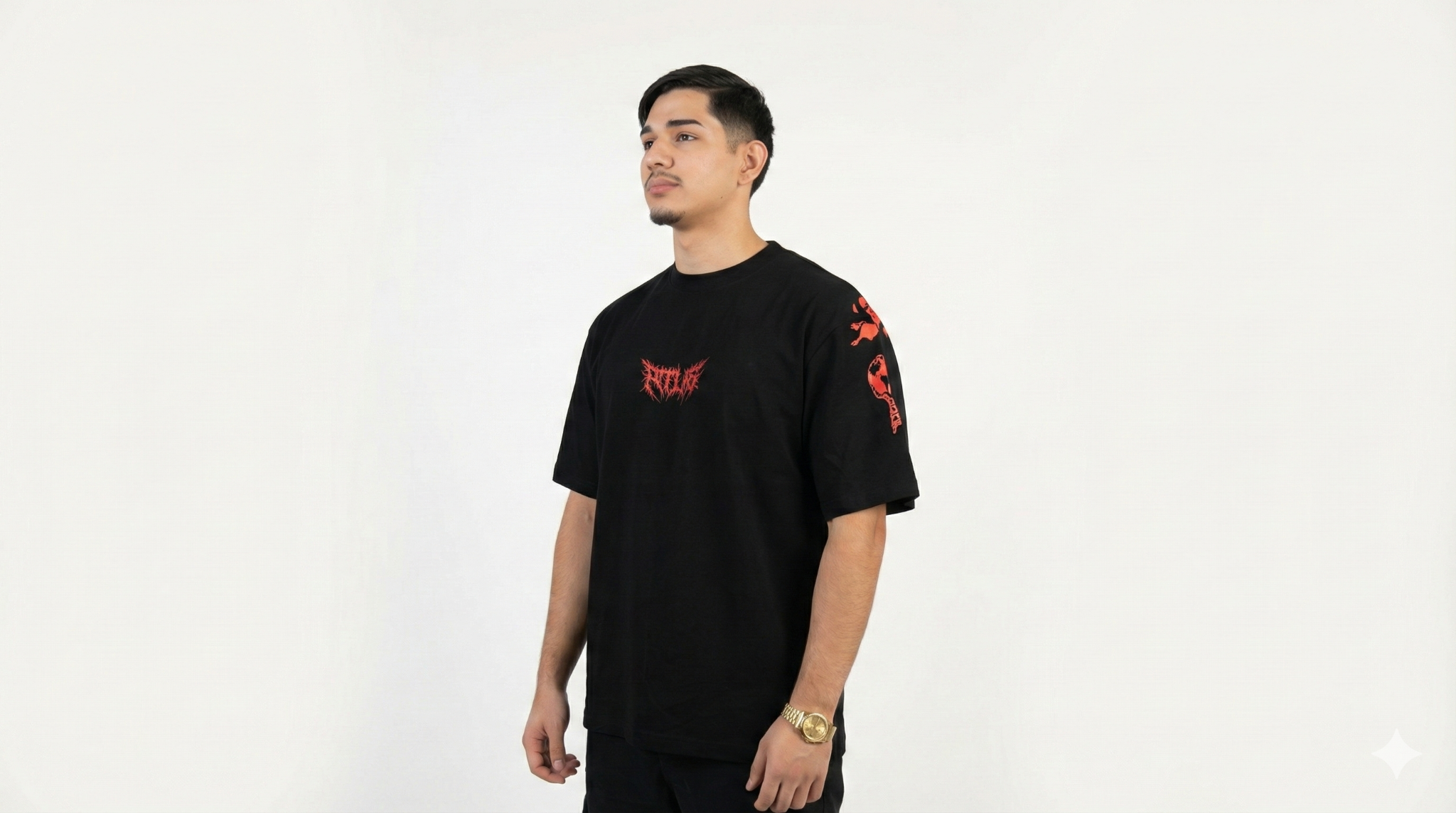 Nero Oversized Men's Tee